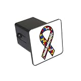 Autism Awareness - 2 Tow Trailer Hitch Cover Plug Insert Truck RV 