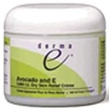 Avocado and E 1,000 I.U. Dry Skin Relief Crème 4 Fl Oz Derma-E
