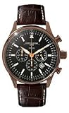 Jorg Gray Non Commemorative Leather Chrono Black Dial Men's watch #JG650031-NC