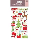 Sticko Merry Christmas Santa Stickers