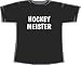 Sports : HOCKEY Meister; T-Shirt schwarz