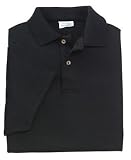 NEW Port & Company - 61-Ounce Jersey Knit Sport Shirt Black-M