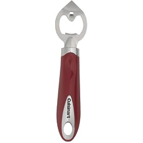 Cuisinart Bottle Opener with ABS Handle, Red