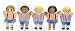 FEELINGS HAND PUPPETS SET OF 5