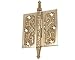Tools & Hardware : Brass Ornate Hinges 3 1/2"