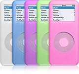 iPod nano Tubes H�llen-Set f�r iPod nano (clear, purple, blue, green, pink)