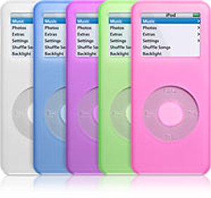 iPod nano Tubes H&uuml;llen-Set f&uuml;r iPod nano (clear, purple, blue, green, pink) Preisvergleich