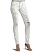 Levi's Junior's Too Superlow Skinny 524 Jean,Ripped White,3 Medium