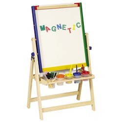 Childrens Toyshop  Toys : 4-in-1 Floor Easel