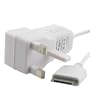 NEW iPOD APPLE WHITE MAINS CHARGER (6G Nano 6th Generation, iPod 4G Touch 4th Generation 8GB 32GB 64GB , New iPod Classic 160GB, Apple iPhone 3GS & 4G, FCC, RoHS certified)