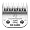 Andis AG Blade - Skip Tooth 3/8