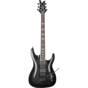 Dean Vendetta 4.0 Electric Guitar with Floyd Rose, Quilt Top, Trans Black