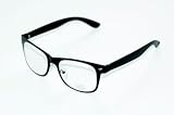 Original Oramics- Hochwertige, dezente Nerdbrille Mode Brille mit Alu Rahmen und Klaren Gläsern ohne Stärke