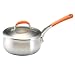Kitchen & Housewares : Rachael Ray Stainless Steel 3-qt. Shallow Saucepan