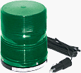 Tomar 824MBSC-1228 Multi Strobe Double/Quad Flash w/ Mag. Mount & 10' Straight Cord Green 12 - 28VDC