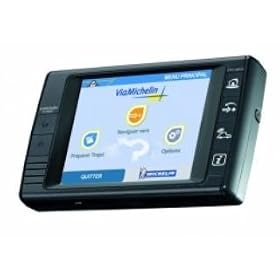 ViaMichelin X-950T 4.3" Sat Nav with Europe Maps, Traffic Updates and Integrated Michelin Guide