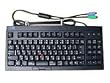 Lenovo SpaceSaver II - Keyboard - PS/2 - 88 keys - TrackPoint - stealth black - English