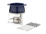 Review Chantal 93-CF16/SF6 BL / Chantal 1-3/4 Quart Ceramic Fondue Set, Cobalt Blue
