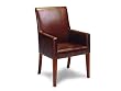SEVEN Game Tables S203 Wyatt Leather Club Chair (Tobacco)