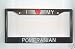   - Black Plastic I Love My Pomeranian License Plate Frame