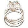 Quartz ring, 'Good Fortune' 8.0 (US Ring Size)