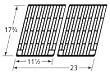 Porcelain Coated Cast Iron Cooking Grids for Arkla, Charmglow, Great Outdoors, Perfect Flame, Sunbeam and Turco Grills