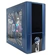 10-Bay Matrix ATX Window Case w/450-Watt PS (Blue)