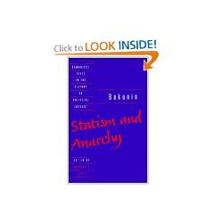 Bakunin: Statism and Anarchy (Cambridge Texts in the History of Political Thought)