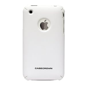 CaseCrown iPhone 3G 3GS Soft Polycarbonate Slim Fit Case - White