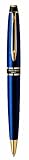 Waterman - Expert: Smart Blue GT Ballpoint, Gold Trims, Twist Mechanism.
