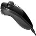 Black Nunchuck Controller Remote for Nintendo Wii Console