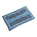 Rubbermaid Commercial 1791794 Rough Surface Microfiber Mop, 17-1/2" Length x 12" Width x 1/2" Height, Blue (Pack of 6)