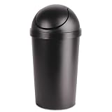 10.5 Gallon Black Trash Can by Sterilite - Wastebasket