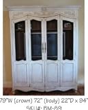 Plasma Tv French Cupboard