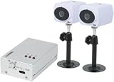 LOREX SHS-2SAB 2-CHANNEL MINI SWITCHER BOX WITH 2 COLOR CAMERAS