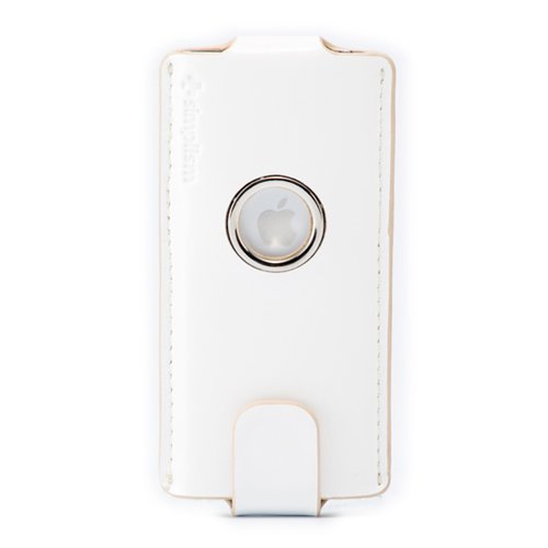 Simplism Simple Style for iPod nano (4th) SnowWhite[iPod nano(4th)用シンプルレザーケース(スノーホワイト)本革]TR-LCSMNN4-SW