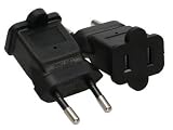 Produkt-Bild: InLine Netzadapter USA, US-Buchse 2pin auf Euro-Stecker