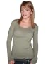 Alternative Apparel aa 6094 Organic L/S Scoop Neck Tee