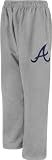Atlanta Braves Youth adidas Grey Fleece Pants