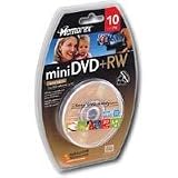 Memorex Disk mini DVD+RW 4x 1.4GB, with Spindle/Blister 10 Pack