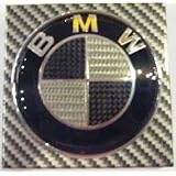 BMW Carbon Fiber Logo Emblem