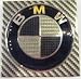 BMW Carbon Fiber Logo Emblem