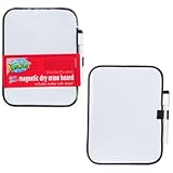 Dry Erase Board w / Marker and Eraser, 8.5 x 11