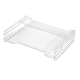 Produkt-Bild: Herlitz 1610393 Ablagekorb A4 quer, transparent und stapelbar