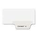 Avery 11944 Avery-Style Preprinted Legal Bottom Tab Divider, Exhibit E, Letter, White (Pack of 25)