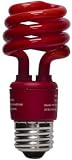 Keystore #0761388 WP 13W T2 RED Spiral Bulb