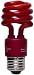Keystore #0761388 WP 13W T2 RED Spiral Bulb