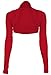 Ladies Long Sleeve Bolero Shrug, Cardigan, Dark Colors