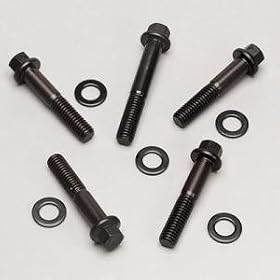 ARP 1303202 Water Pump Bolt Kit, Hex Style, Chrome Moly Steel With Black Oxide Finish, For Select Chevrolet V8 Applications