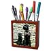   - Dogs Giant Schnauzer - Giant Schnauzer - Tile Pen Holders-5 inch tile pen holder